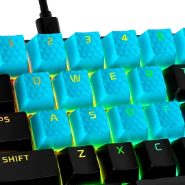 HyperX Blue Rubber Gaming Accessory Kit