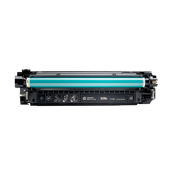 HP 508X High Yield Original Black LaserJet Toner Cartridge, center view