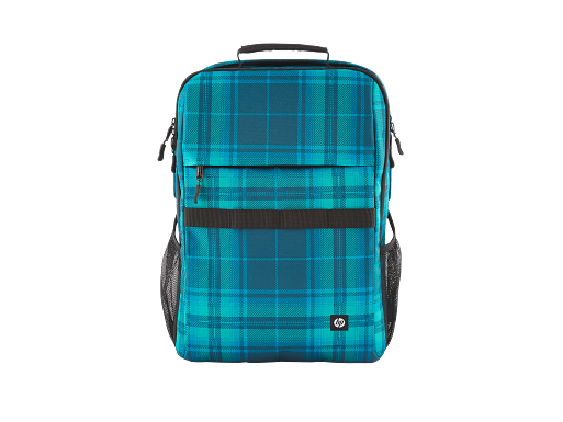 HP Campus XL Tartan Plaid Backpack