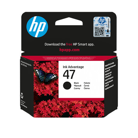 HP 47 6ZD21AE fekete eredeti patron DJ Ultra 4825 4826 4828 4877 (1300 old.)