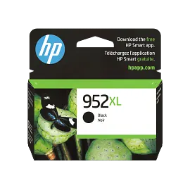 HP 952XL High Yield Black Original Ink Cartridge, F6U19AN#140