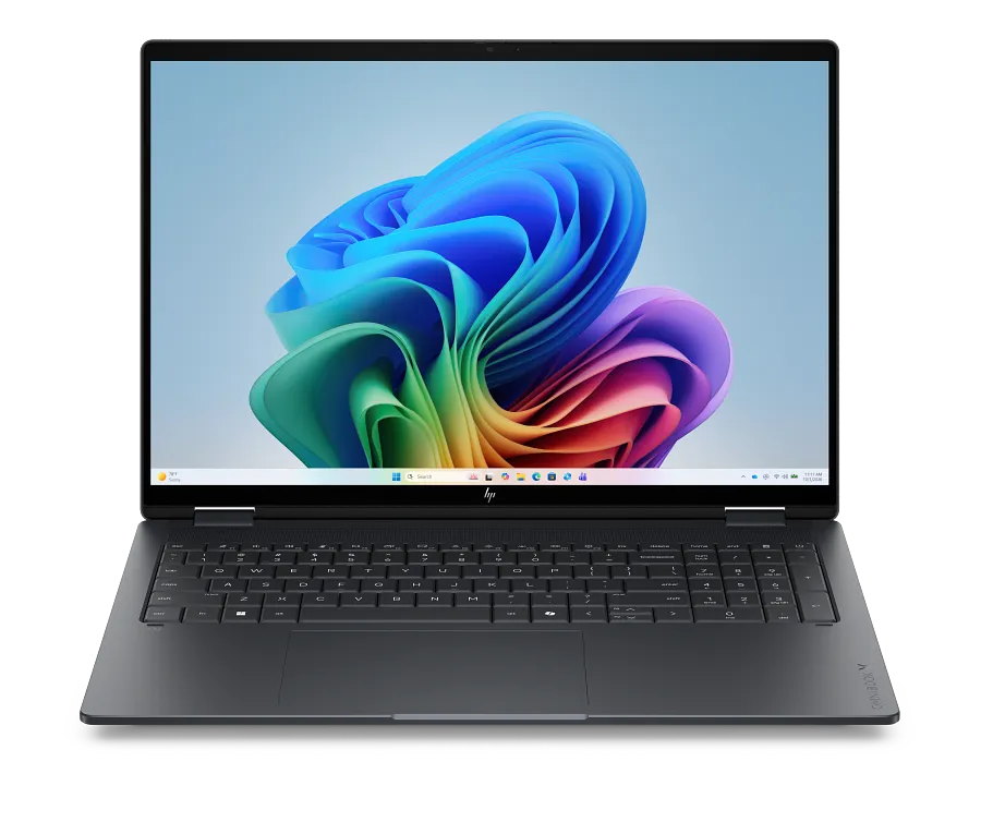Hp omnibook x flip 16-cb0185ng 3k oled touch zaslon sprednji pogled
