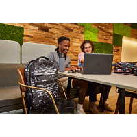HP 7J592AA Campus XL márványkőmintás hátizsák