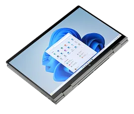 HP Envy x360 2-in-1 Laptop 15-fe1077nr 15.6", Touch screen, Windows 11 Pro, Windows Laptop, Intel® Core™ Ultra 5, 16GB RAM, 512GB SSD, FHD, Mineral silver