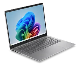 HP OmniBook 3 Laptop Next Gen AI 14, Windows 11 Home, 14", Snapdragon® X, 16GB RAM, 256GB SSD, 2K, Nouvelle silver