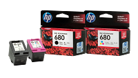 HP 680 2-pack Black Original Ink Advantage Cartridges