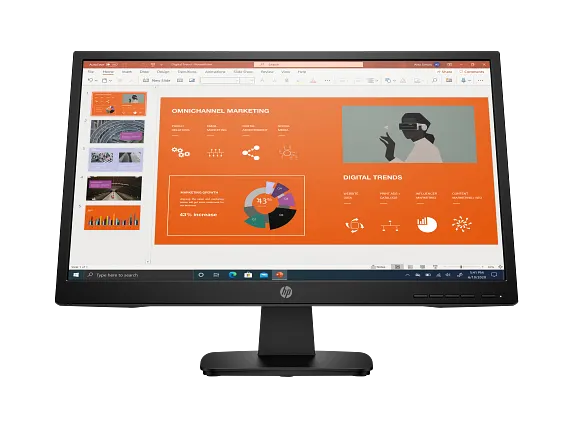 Business Monitors, HP P22va G4 FHD Monitor
