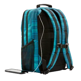 HP Campus XL Tartan Plaid Backpack