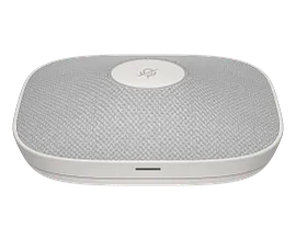 HP Poly Studio A2 White Table Microphone w/ Mounting Plate I/O cables