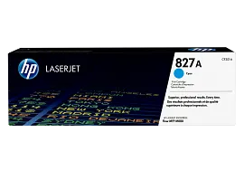 HP 827A Cyan Original LaserJet Toner Cartridge, CF301A