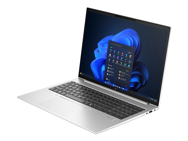 HP-EliteBook-860-G11-16Inch-NaturalSilver-NT-IRcam-FPR-CoreSet-Win11-WhiteBG-FrontLeftOpen