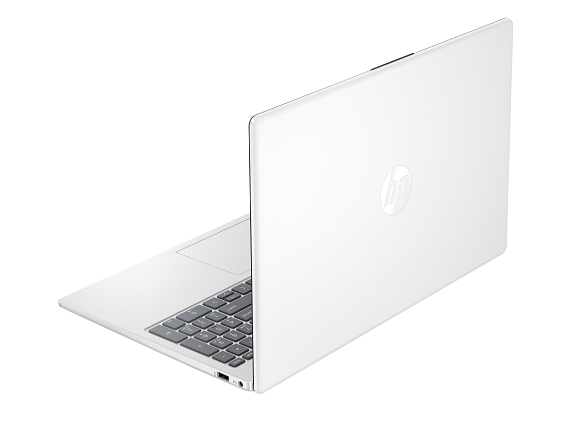 23C1 INTEL OPP HP 15.6 inch Laptop PC FFPlus DiamondWhite nonFPR nonODD CoreSet RearLeft WhiteBG