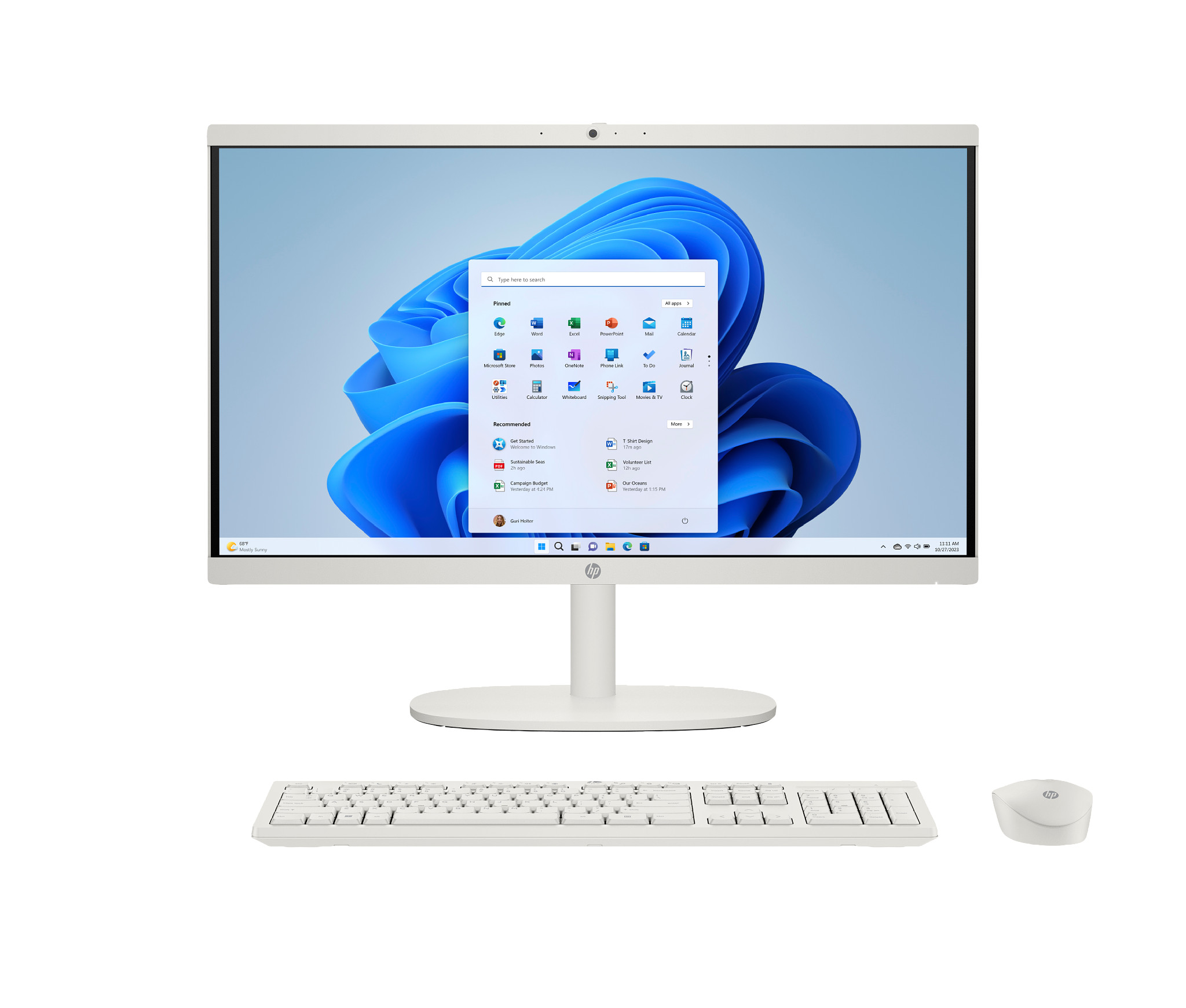HP All-in-One Desktop 22-dg0923w
