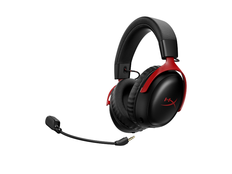 HyperX Cloud III S Wireless - Gaming Headset (Black-Red) | HP® Africa