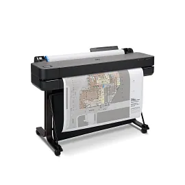 HP DesignJet T630 Large Format 36" Plotter Printer – Fast, Precise CAD & Poster Printer with Auto Sheet Feeder, Media Bin & Stand