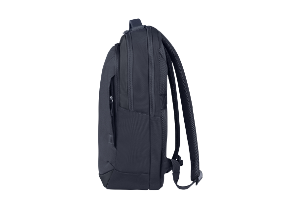 HP Everyday 16 inch laptop backpack left profile white