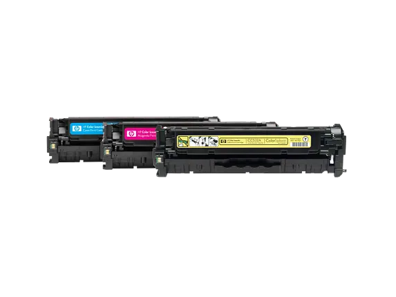 HP Laser Toner Cartridges and Kits, HP 304A Yellow Original LaserJet Toner Cartridge, CC532A