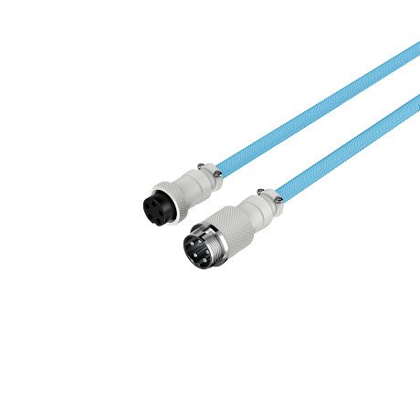 HP 6J680AA HyperX USB-C világoskék-fehér spirálkábel