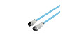 HP 6J680AA HyperX USB-C világoskék-fehér spirálkábel