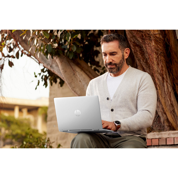 HP ProBook 4 Flip G2i 13 inch Notebook AI PC_Not as shown__Product in Use_Rear facing open