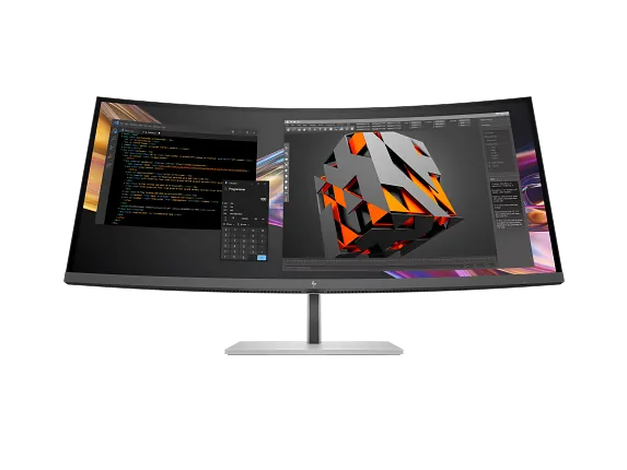 Business Monitors, HP Series 7 Pro 37.5 inch WQHD+ Thunderbolt 4 Monitor - 738pu