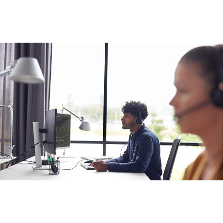 HP 77T26AA Poly EncorePro 320 Quick Disconnect technológiával ellátott binaurális headset, TAA
