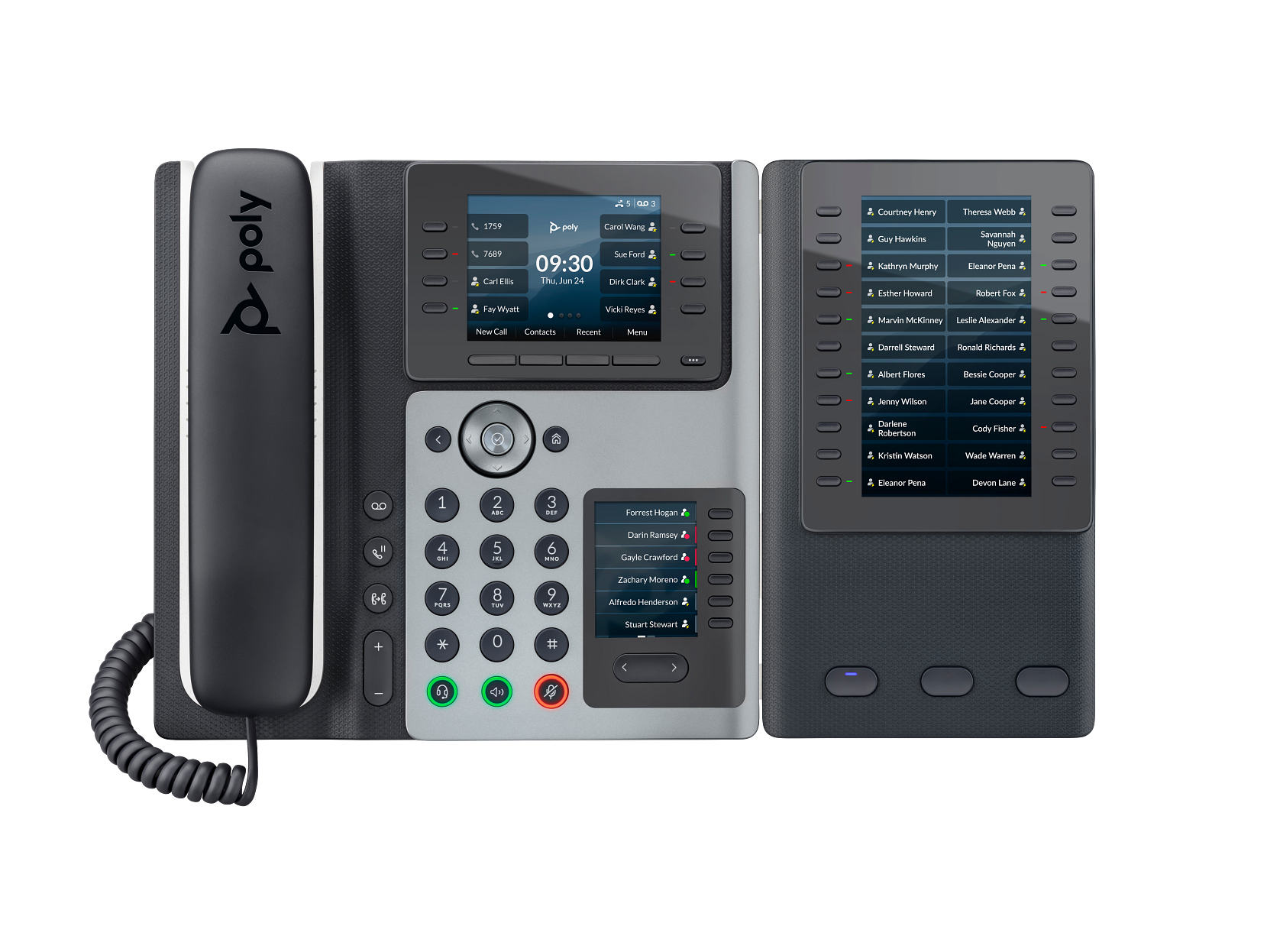 Poly Edge E400 IP Phone and PoE-enabled - Picture 1 of 5