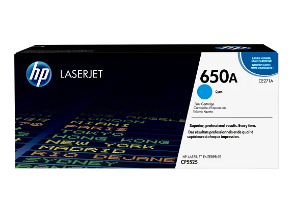 650A Cyan LaserJet Toner Cartridge (CE271A) | HP® Store