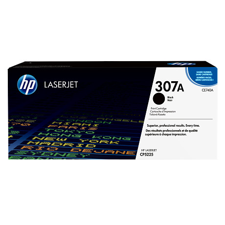 HP 307A CE740A No 307A Color Laserjet CP5225 fekete toner / festékkazetta 7000 oldal