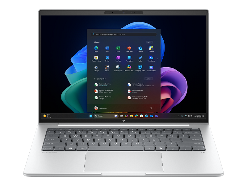 HP EliteBook 8 G1i 14 inch Notebook Next Gen AI PC_Product__Product Only_Center facing