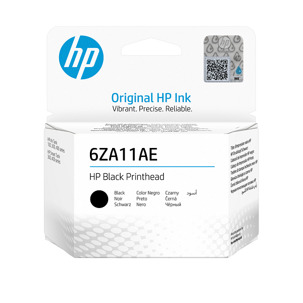 HP Black Printhead 6ZA11AE 6ZA11-80006 6ZA11AE