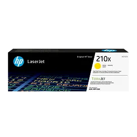 HP 210X Yellow Original LaserJet Toner Cartridge, W2102X
