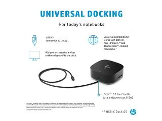 HP USB-C Dock G5