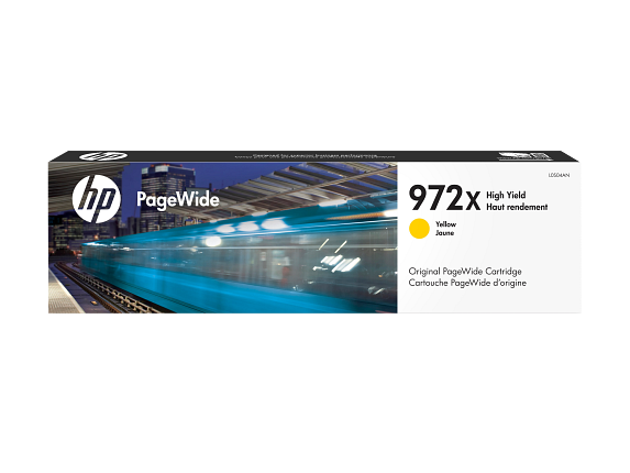 Photos - Ink & Toner Cartridge HP 972X High Yield Yellow Original PageWide Cartridge, L0S04AN L0S04AN