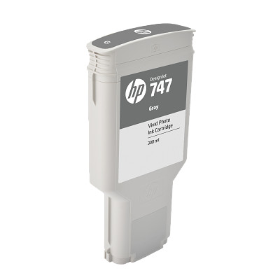 HP 747 Gray 300ml Cartridge