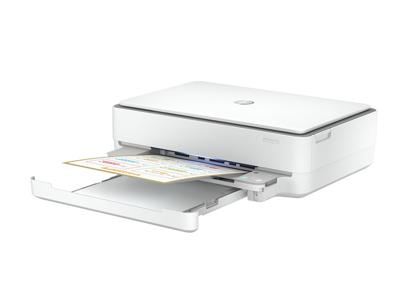 HP DeskJet Ink Advantage 6075 Tout-en-un Ciment à gauche