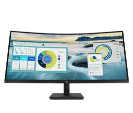 HP P34hc G4 WQHD USB-C Curved Monitor