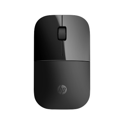 2c16 - HP Wireless Mouse Z3700 Jack Black, matte/glossy finish Catalog, Top View