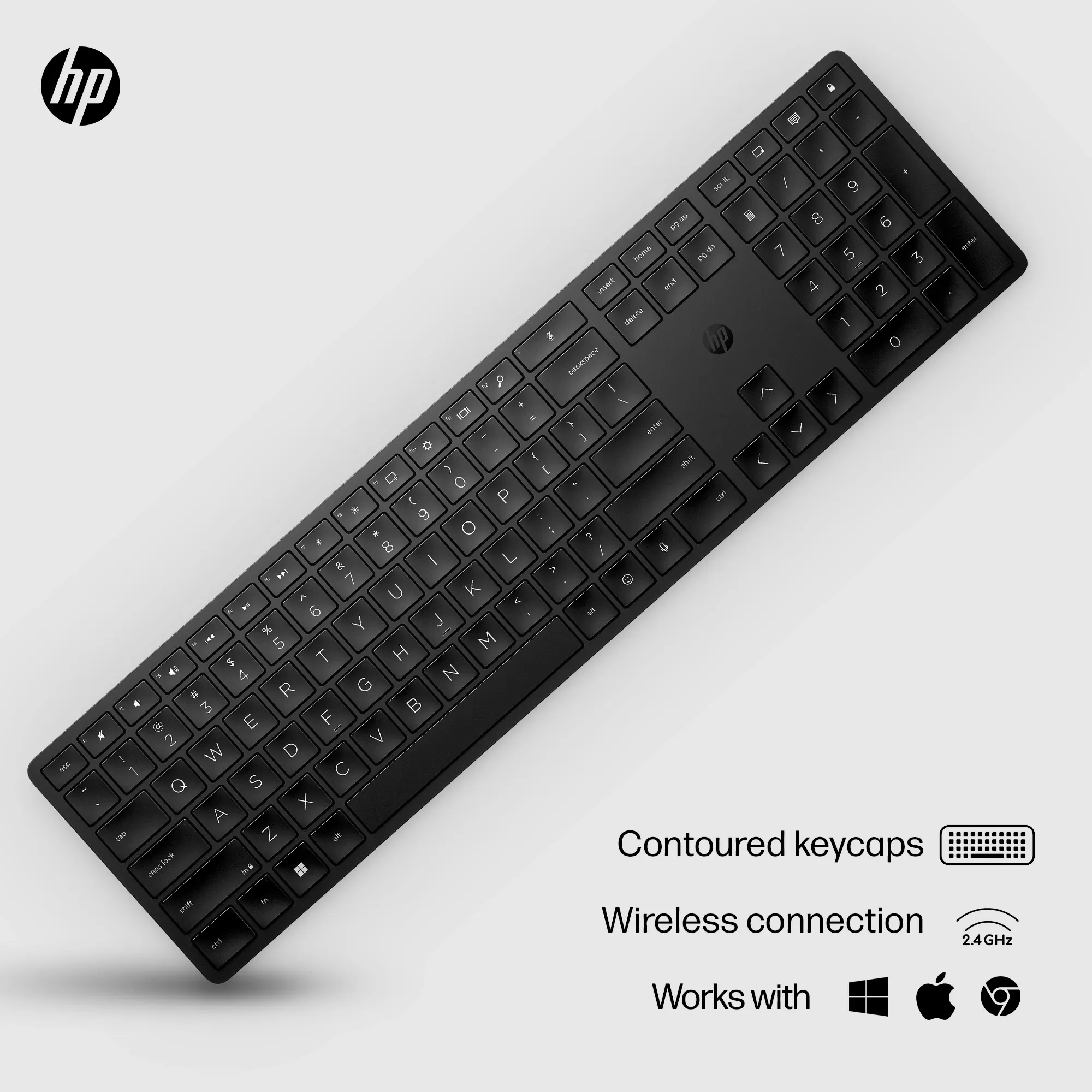 HP 450 Programmable Wireless Keyboard - Thumbnail 2