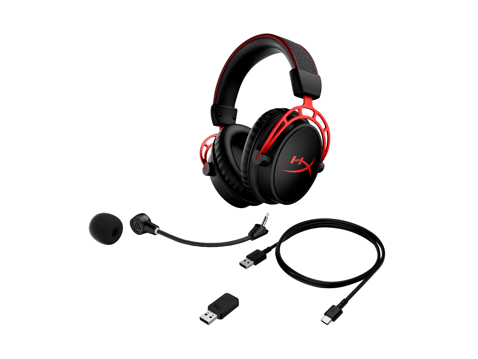 GAMING HEADSET AIR 値下げしました HyperX Cloud Alpha - Wireless Gaming Headset - Black-Red | eBay