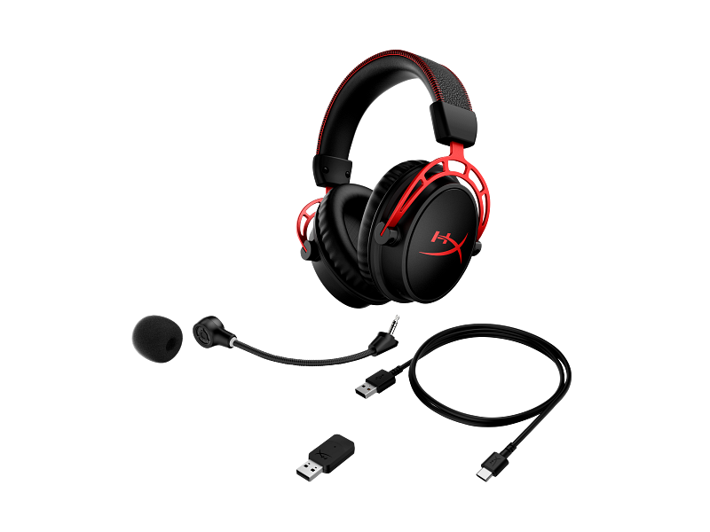 HyperX Cloud Alpha - Wireless Gaming Headset (Black-Red) | HP