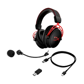 HyperX Cloud Alpha - Wireless Gaming Headset - Black-Red
