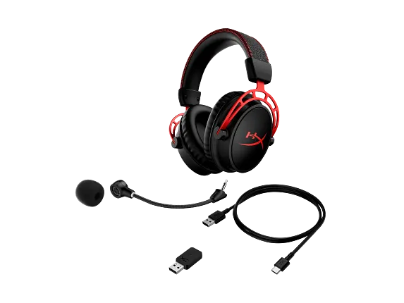 HyperX Cloud Alpha - Wireless Gaming Headset - Black-Red
