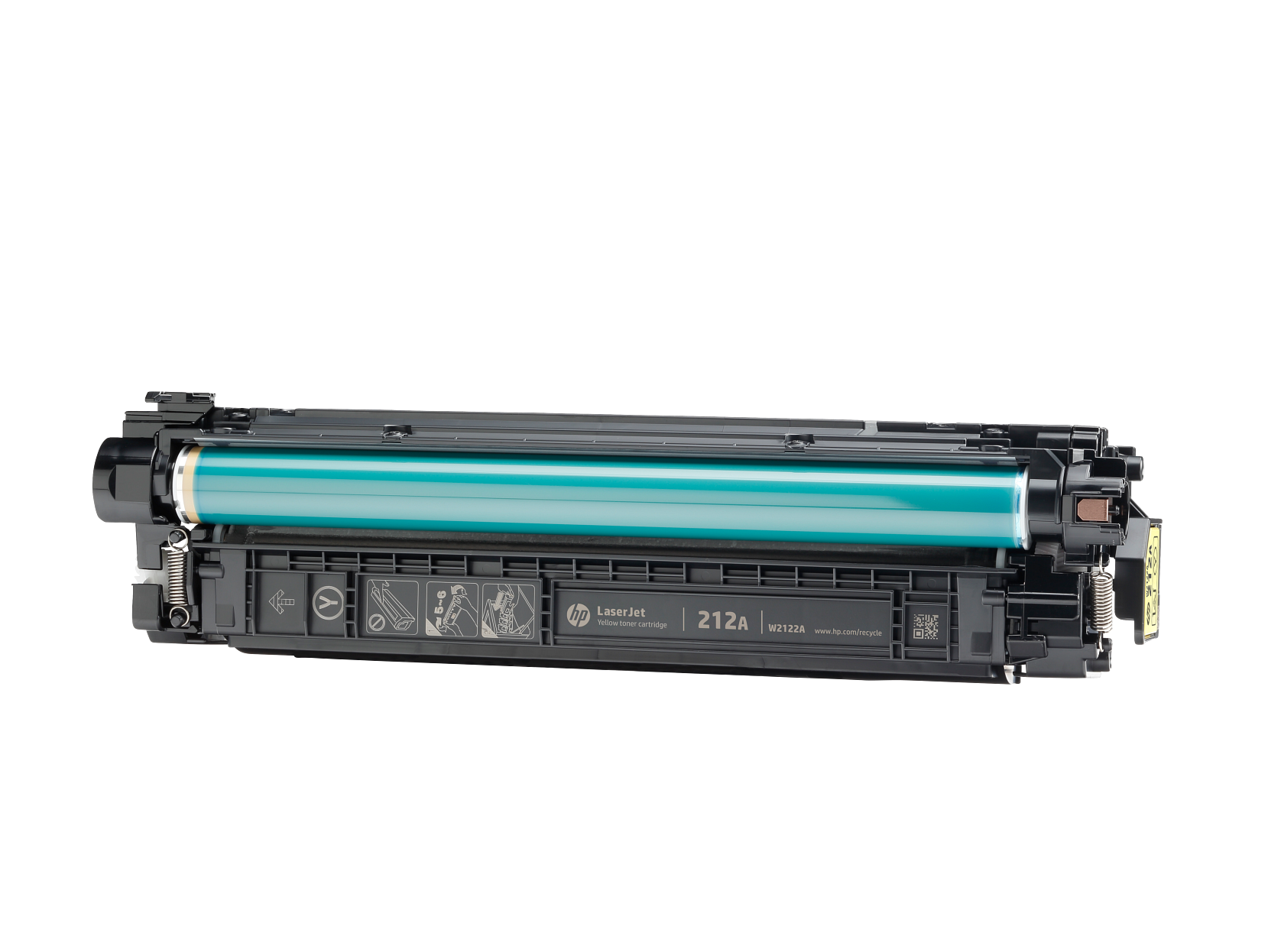 HP 212A Cartouche de toner jaune d'origine LaserJet, ~4 500 pages, W2122A - Photo 2/8