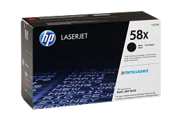 HP 58X High Yield Black Original LaserJet Toner Cartridge, CF258X