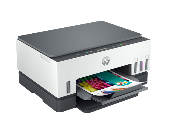 HP Smart Tank 6001 All-in-One InkJet Printer, Color Mobile Print, Scan, Copy, - Afbeelding 5 van 10
