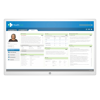 HP Healthcare Edition HC271 Clinical Review Monitor - Setup and User ...
