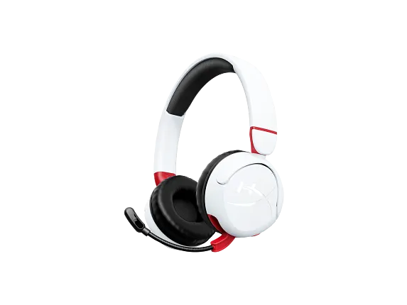 HyperX Gaming Headsets, HyperX Cloud Mini Wireless White Headset