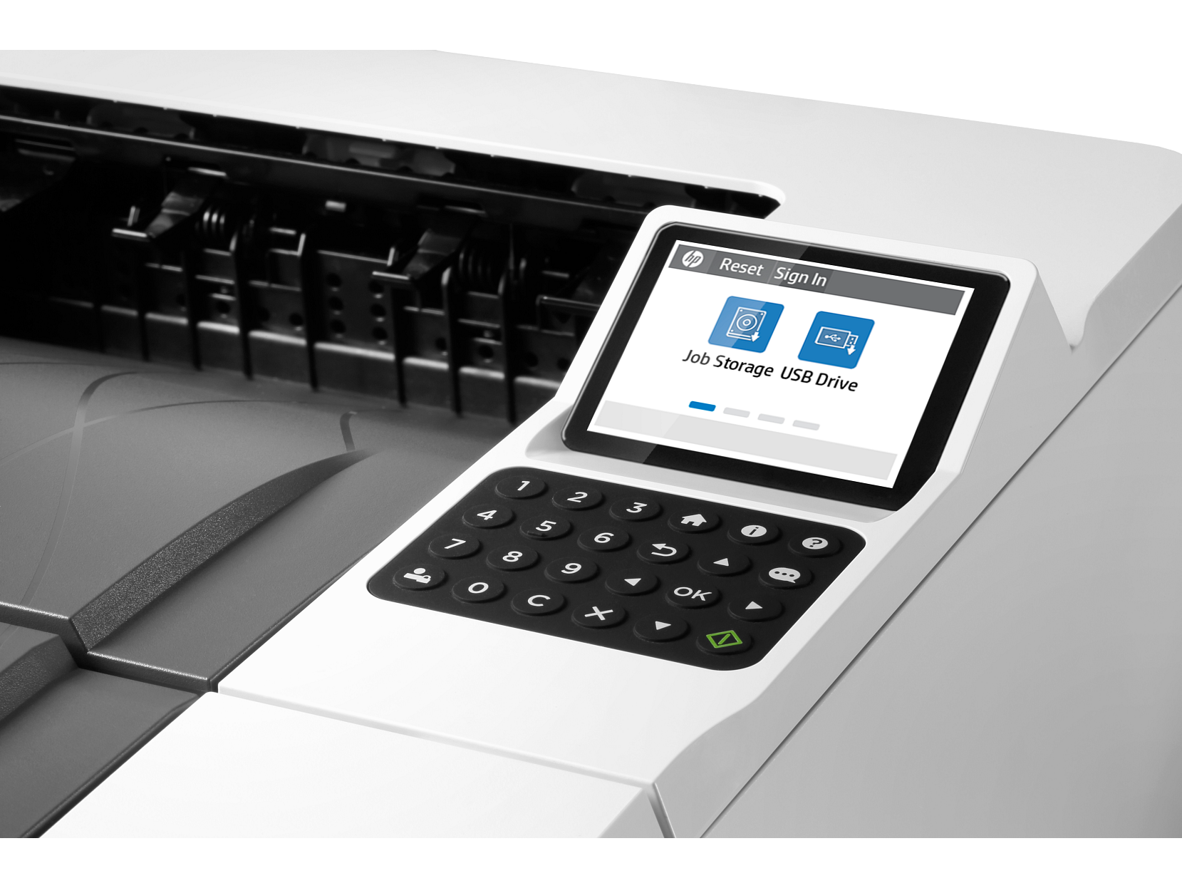 HP LaserJet Enterprise M406dn ENERGY STAR Printer - Afbeelding 2 van 10
