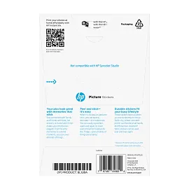 HP Picture Stickers 4x6 in 25 sheets